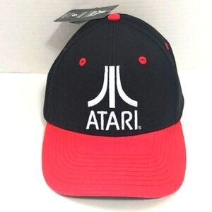 ATARI BLACK & RED SNAPBACK CAP NWT